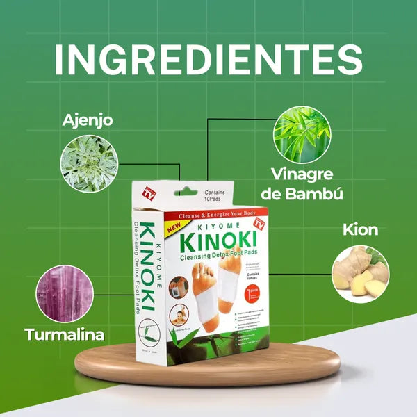 Kinoki™-Parches Desintoxicantes 60 PARCHES SOLOR POR HOY 😨