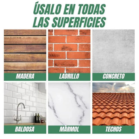ImpermeSeal™-Sellador Adhesivo Transparente 1Kilo + Brocha