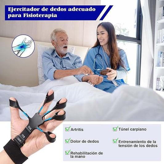 FlexiGrip™-Ligas de Ejercicio para Dedos PACK X2