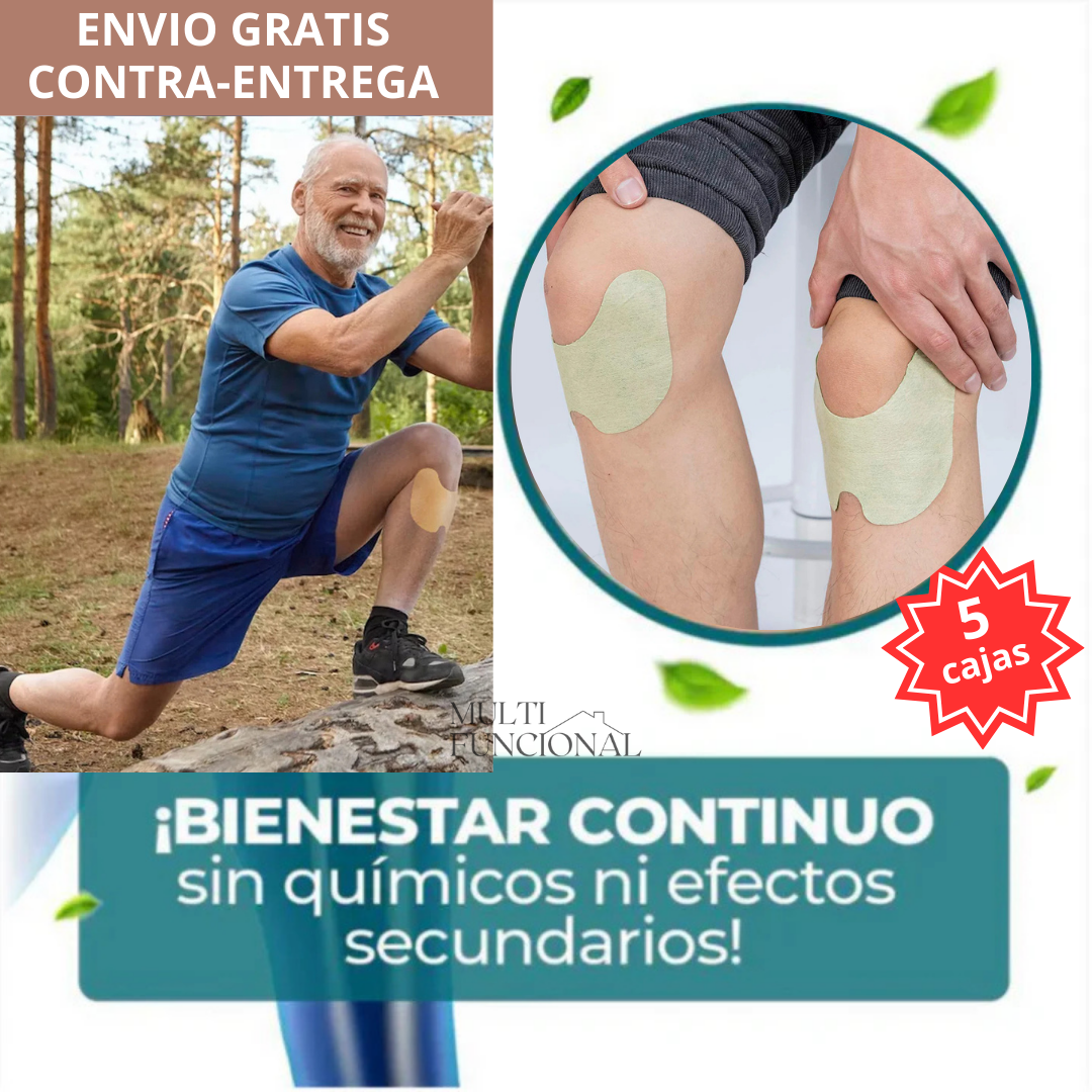 AliviPatch™-Parches Dolor de Rodillas (60 Parches)