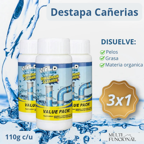 WildTornado™-Destapa cañerías